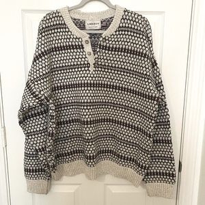 Liberty by Old Glory 100% Cotton Knit Sweater